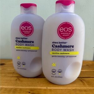 eos Shea Better Cashmere Body Wash - Pink & Yellow Accents